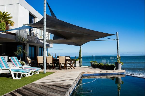 Residential Shade Sail Installation